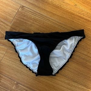 Black bikini bottoms